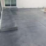 black concrete stain projects outdoor gallery