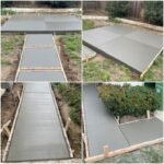 concrete installation